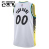 Camiseta Niños NBA Indiana Pacers Personalizadas 2024-25 Nike City Edition Blanco Swingman